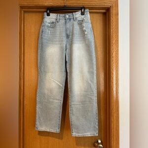 SO Women's Light Blue Boyfriend Jeans